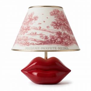 Abat-jour toile de jouy